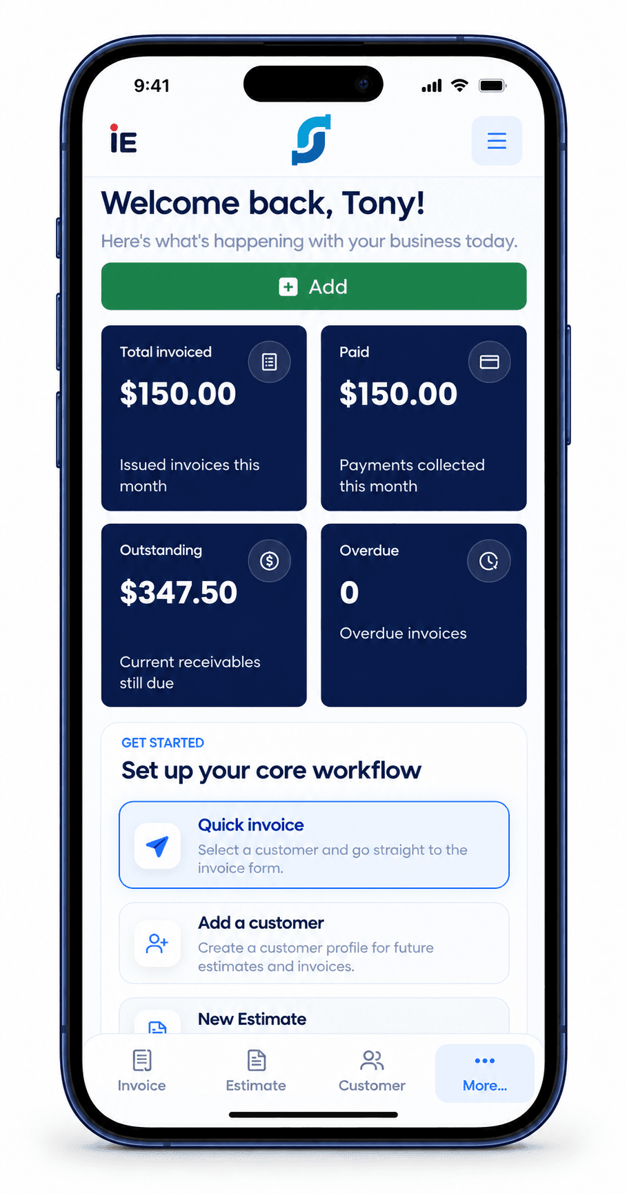 INDIE EASY · Quick Invoice